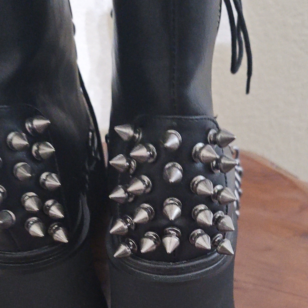 Lamoda No Time Platform Boots Sz 7 - Picture 4 of 6